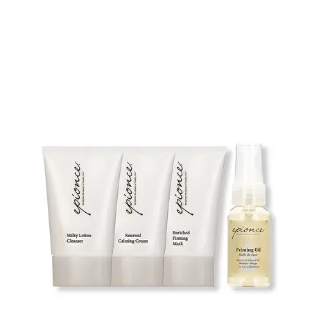 Epionce Essential Recovery Kit – Veido priežiūros priemonių rinkinys, 30ml, 25ml, 30ml, 30ml