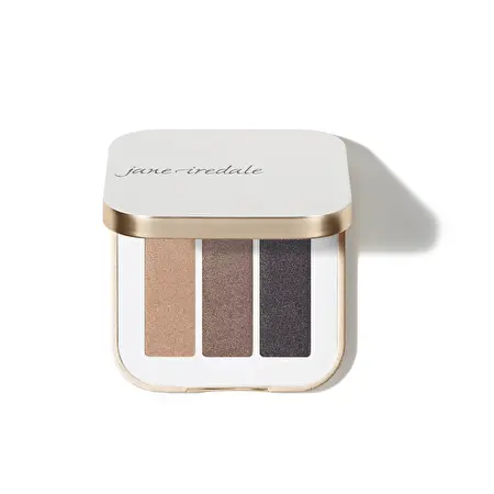 Jane Iredale PurePressed – Trijų spalvų akių šešėlių paletė, Brown Sugar