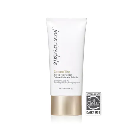 Jane Iredale Dream Tint – Švelniai tonuojantis drėkiklis SPF15