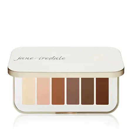 Jane Iredale PurePressed – Šešių spalvų akių šešėlių paletė, 6g