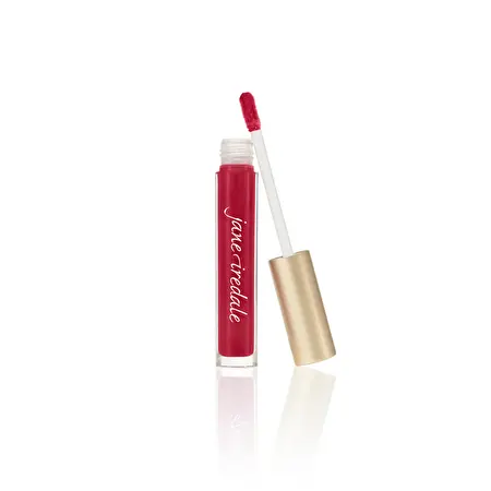 Jane Iredale HydroPure – Hialuroninis lūpų blizgis, Berry Red