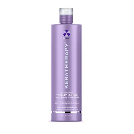 Keratherapy Keratin Infused Totally Blonde Violet Toning Conditioner, 1000ml