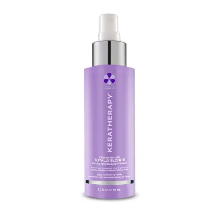 Keratherapy Keratin Infused Totally Blonde Violet Toning Leave-In Spray, 110ml