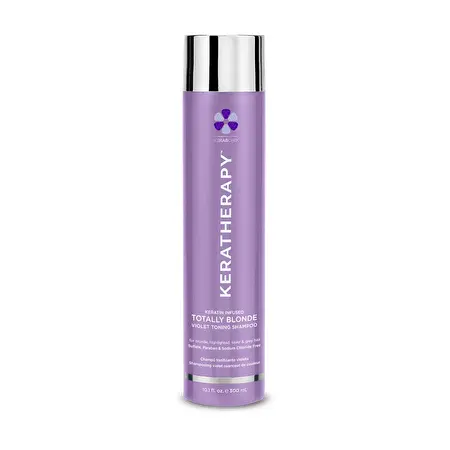 Keratherapy Keratin Infused Totally Blonde Violet Toning Shampoo, 300ml