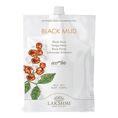 LAKSHMI BLACK MUD Juodojo purvo kaukė kūnui