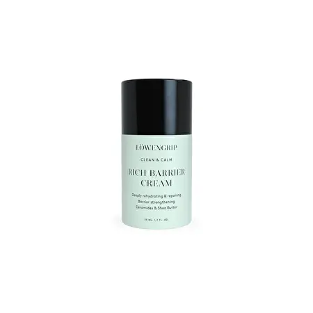 Löwengrip Clean & Calm Rich Barrier Cream  –  Drėkinantis veido kremas, 50ml