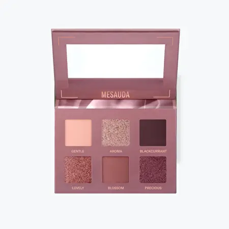 Mesauda Bare Harmony 201 Tender Mauve — Akių šešėlių paletė