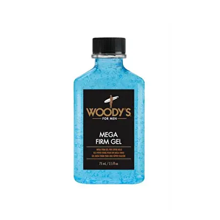 Woody’s Mega Firm Gel – Gelis plaukams, 355ml