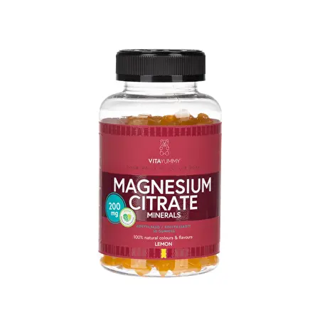 VitaYummy Magnesium Citrate Gummies – Citrinų skonio multivitaminai su magnio citratu