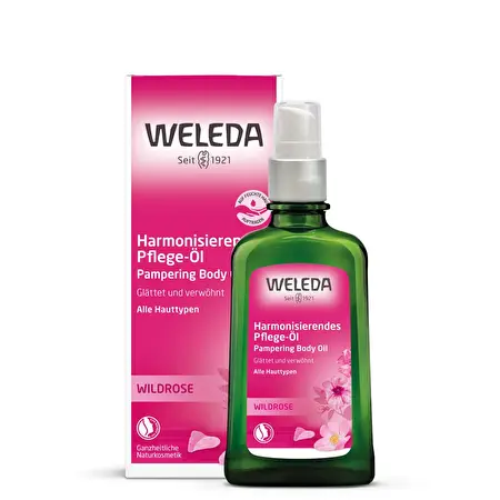 WELEDA Aliejus kūnui su laukinėmis rožėmis, 100ml