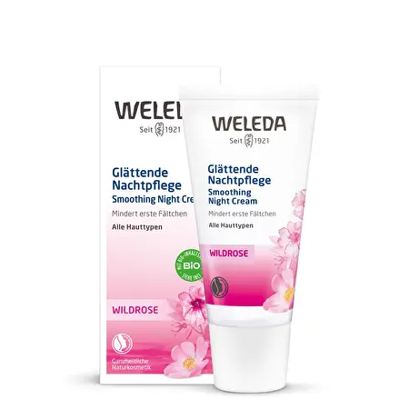 WELEDA Naktinis kremas nuo raukšlių su laukinėmis rožėmis, 30ml