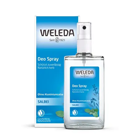 WELEDA Purškiamasis dezodorantas su šalavijais, 100ml